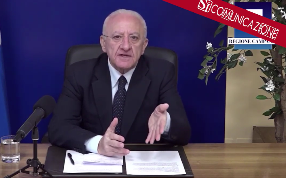 I positivi salgono sopra l’11%. De Luca: “Ci aspettano settimane difficili” I positivi salgono sopra l’11%. De Luca: “Ci aspettano settimane difficili”