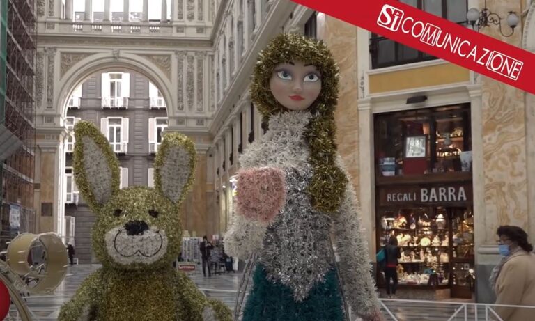 Napoletani e turisti ancora divisi sulle luminarie del Natale 2021 promosse dalla Camera di Commercio per 130 chilometri di strade dal centro alla periferia