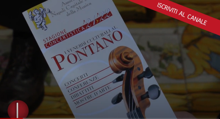 Inaugurata dall’Associazione #Napoli Capitale Europea della Musica, l’iniziativa “I Venerdì Culturali al Pontano” vuole riproporre