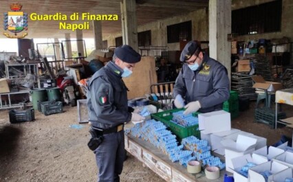 Erano dedicati a Maradona i botti pericolosi sequestrati dalla Guardia di Finanza in una zona rurale di Piazzolla di Nola