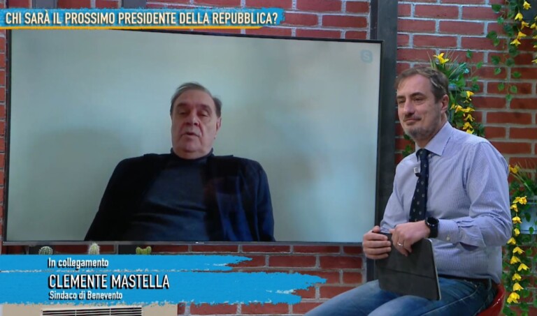 Clemente Mastella a Studio Mattina, Canale 9: "La mia propensione è per Casini Capo dello Stato. Partiti spaccati, eliminando Berlusconi non hanno risolto il problema