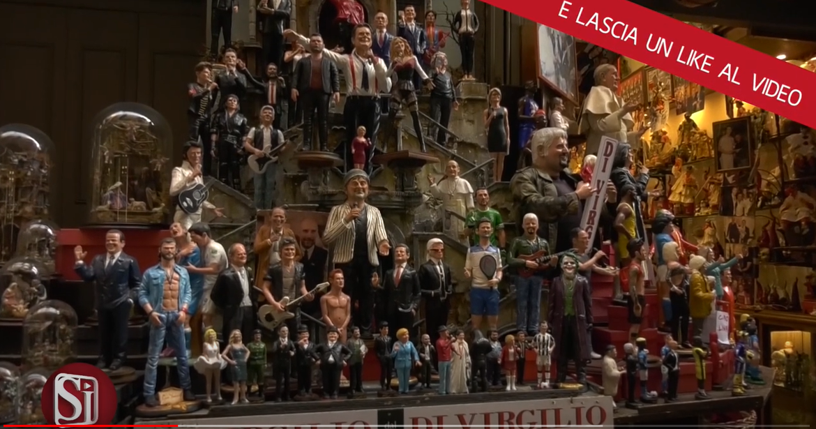 Come ogni anno, il periodo tra #Natale e l’Epifania vede le botteghe di San Gregorio Armeno risplendere e rifiorire