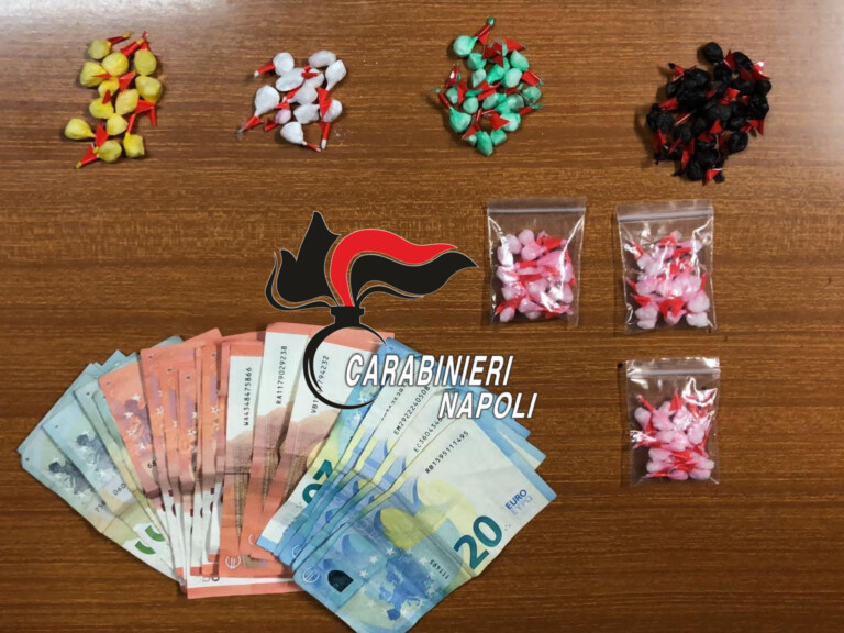 i militari della sezione operativa hanno arrestato per detenzione di stupefacenti a fini di spaccio Giuseppe Platania