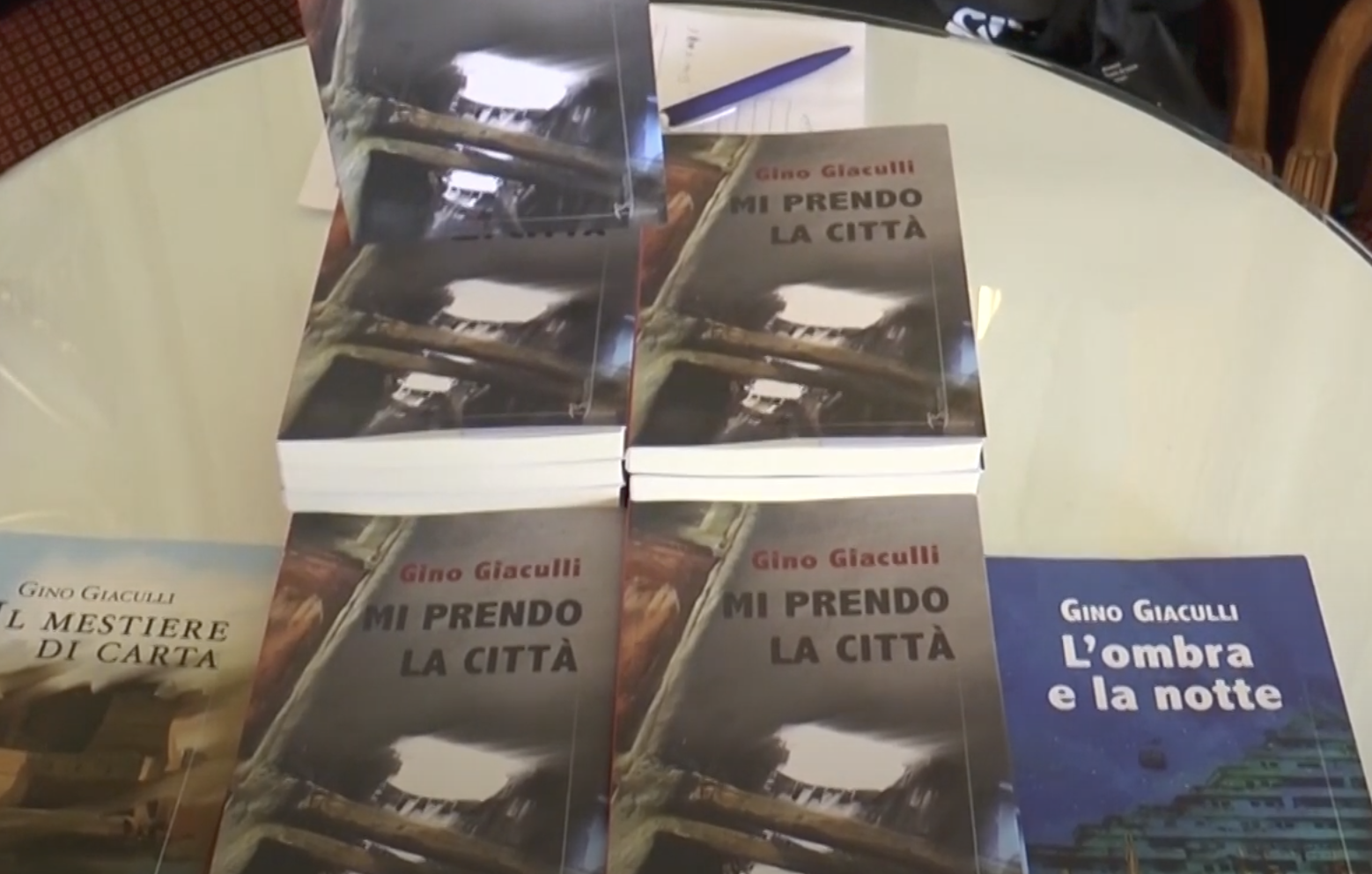 i prendo la città’, edito da Homo Scrivens, è il nuovo libro di Gino Giaculli giornalista e scrittore autore già di diversi