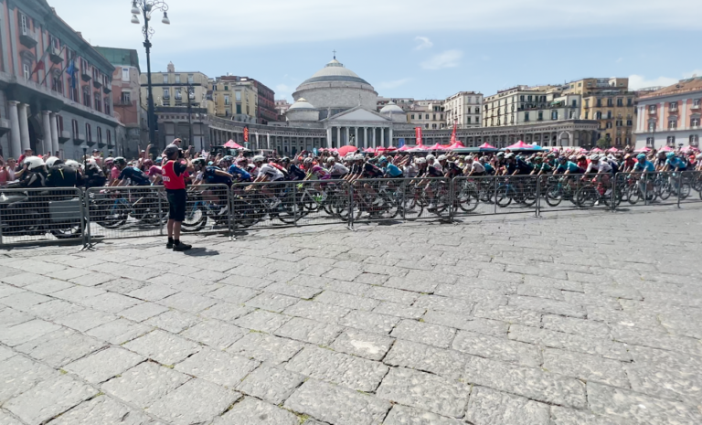 Partenza giro d'italia
