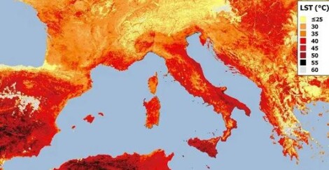 Il grado di siccità raggiunto nei mesi precedenti all'estate sembra essere un parametro decisivo per il caldo