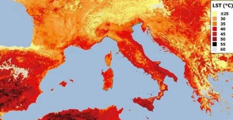 Il grado di siccità raggiunto nei mesi precedenti all'estate sembra essere un parametro decisivo per il caldo