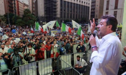 Matteo Salvini apre la campagna elettorale