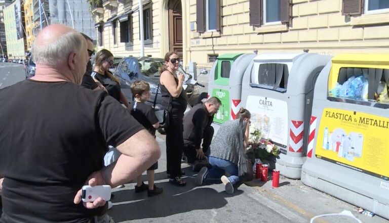 Manifestazione Caracciolo Elvira incidente scooter