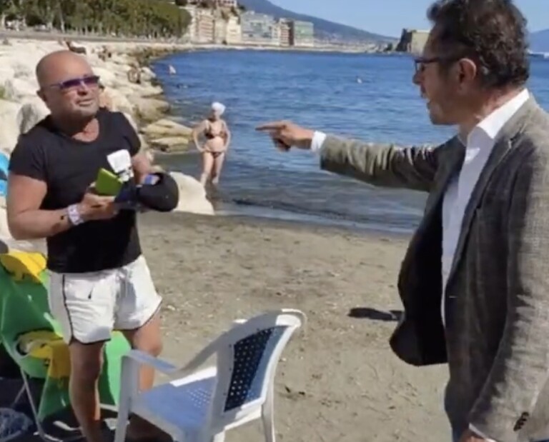 Borrelli Mappatella Beach Aggressione