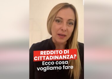 Campagna elettorale Arenile Napoli Meloni