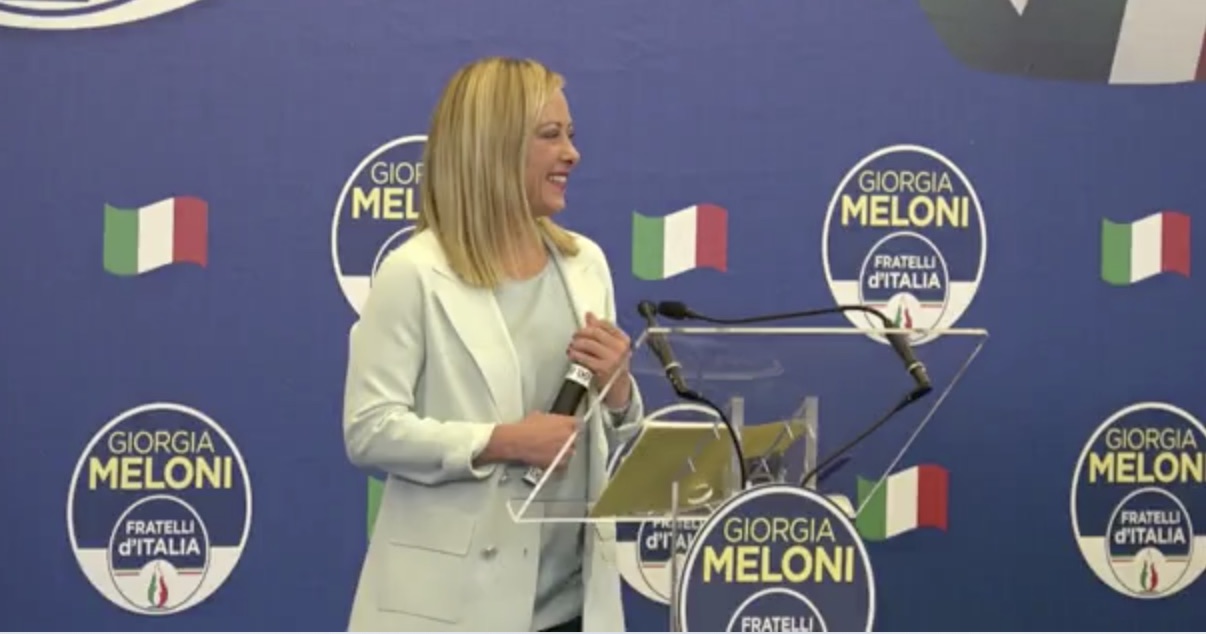 vittoria fdi alle elezioni politiche giorgia meloni