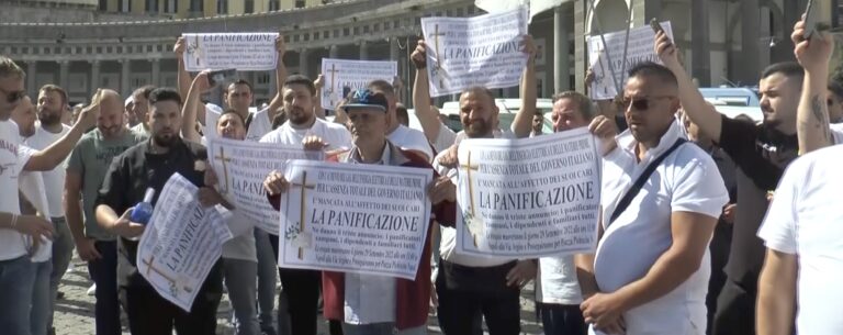 protesta caro bollette panificatori napoli
