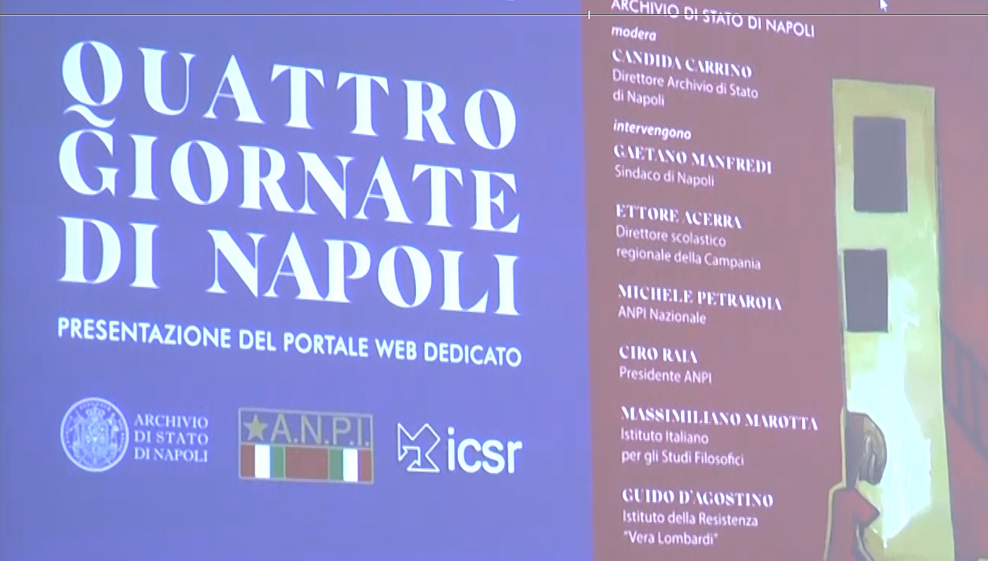 digitalizzazione archivio quattro giornate di napoli