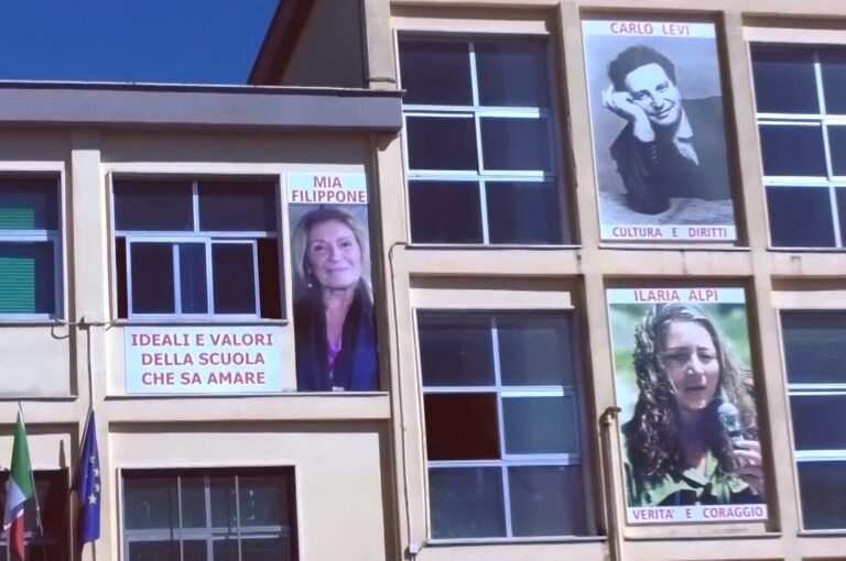 ritorno a scuola omaggio a mia filippone alpi levi scampia