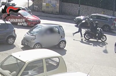 Afragola rapina carabiniere