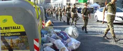 strade sporche 150 anni alpini napoli