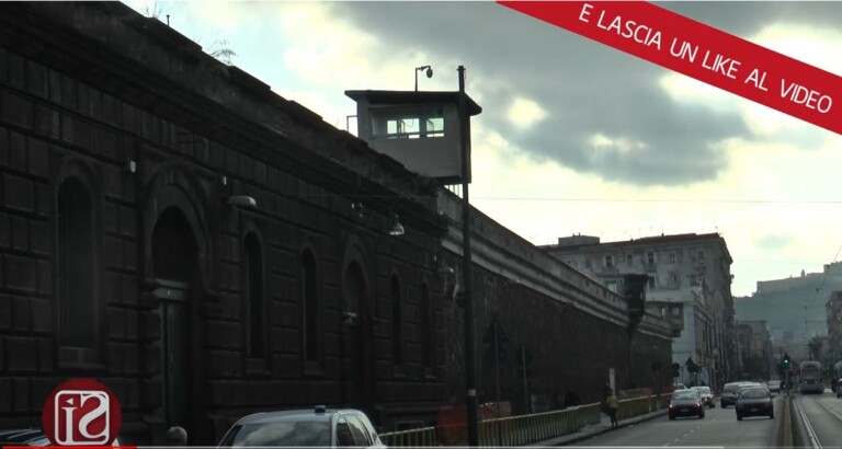 Visita del nuovo ministro della Giustizia, Carlo Nordio, nel carcere di Poggioreale