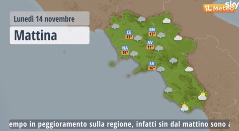 Campania Allerta meteo
