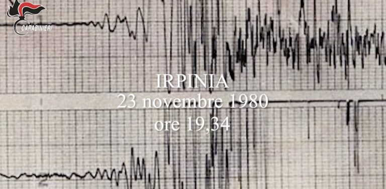 anniversario terremoto dell'irpinia