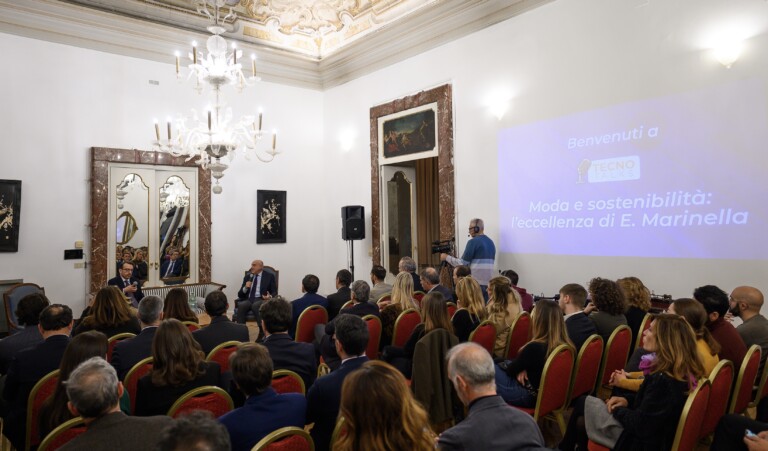 Cravatte marinella Arance Tenco Talks