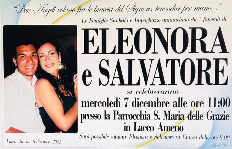 Niente funerali di stato per le vittime di Casamicciola, domani le prime esequie