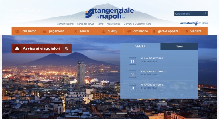 chiusure lungo la tangenziale di napoli, ecco quando
