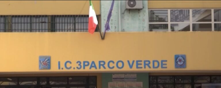 il ministro valditara al parco verde