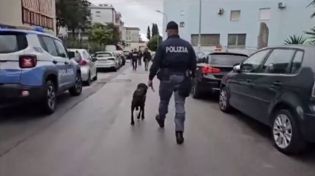 Blitz a Torre Annunziata, sequestro di armi e droga all'alba