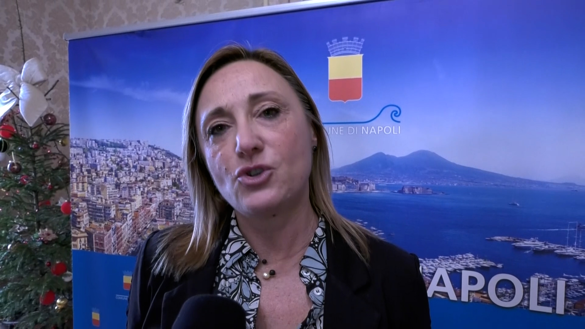 assessore allo sport di Napoli Emanuela Ferrante