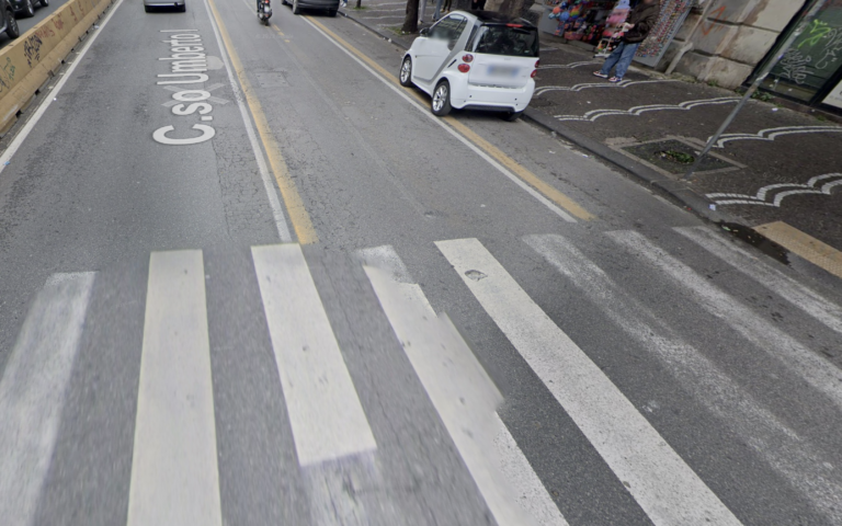 Corso Umberto incidente mortale