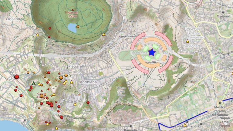 due scosse campi flegrei