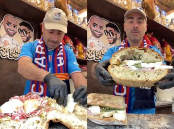 video donato con mollica o senza napoli barcellona