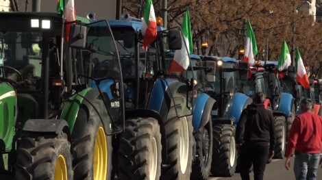 protesta dei trattori, la marcia e la manifestazione a napoli