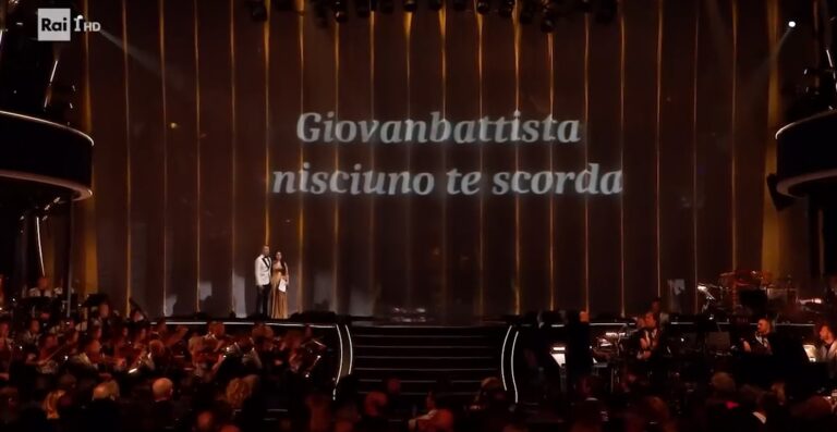 ricordo giogio festival sanremo 2024 daniela di maggio