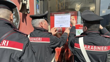 Era luogo di ritrovo di pregiudicati e di altre persone pericolose per l'ordine e la sicurezza: l'azione dei Carabinieri a Piano di Sorrento