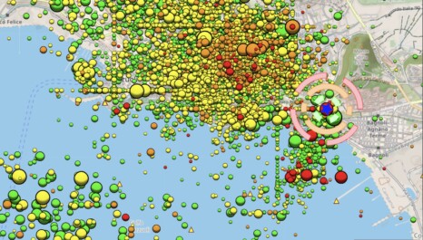 scossa agnano bagnoli terremoto