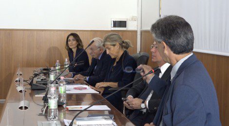 Alla presentazione del volume Storia di diritti e di democrazia, Giuliano Amato e Donatella Stasio sono stati ospiti della Vanvitelli