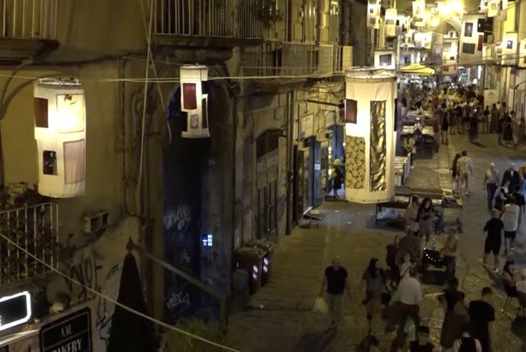 Le lanterne di Marras a Port'Alba