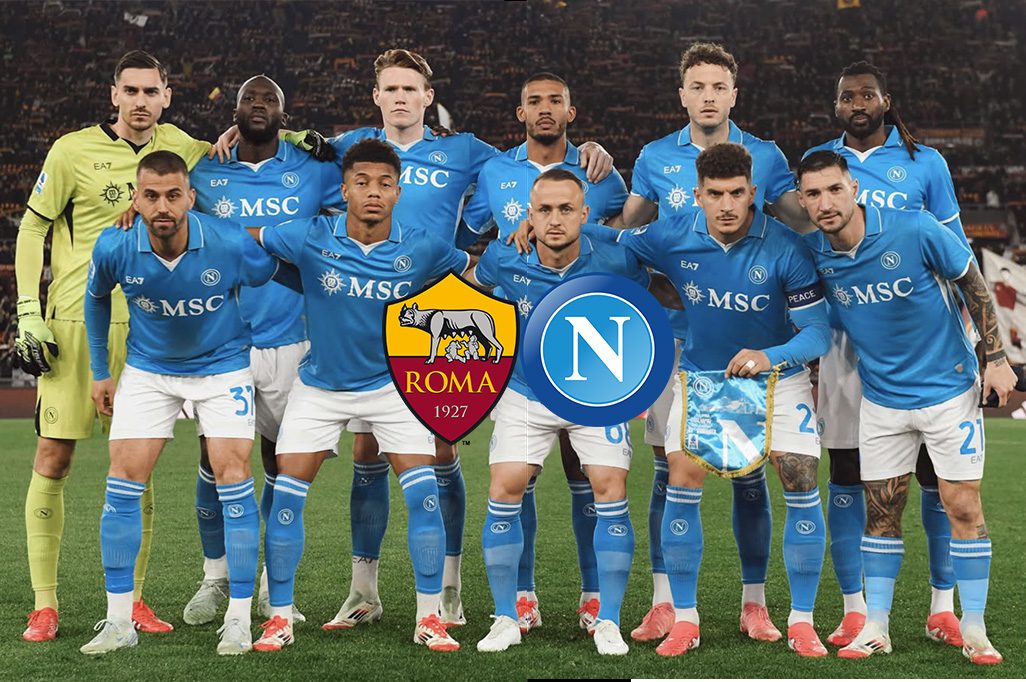 La formazione del Napoli contro la Roma