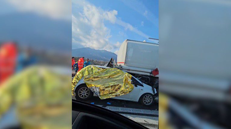 incidente mortale ss268 somma vesuviana
