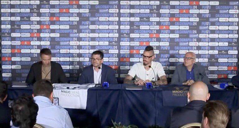 conferenza stampa hamsik ritiro