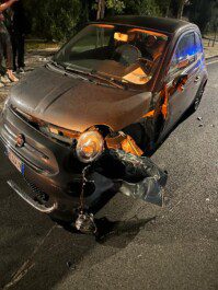 Immagine presa dal profilo facebook di Emilio Borreli, incidente San Sebastian al vesuvio