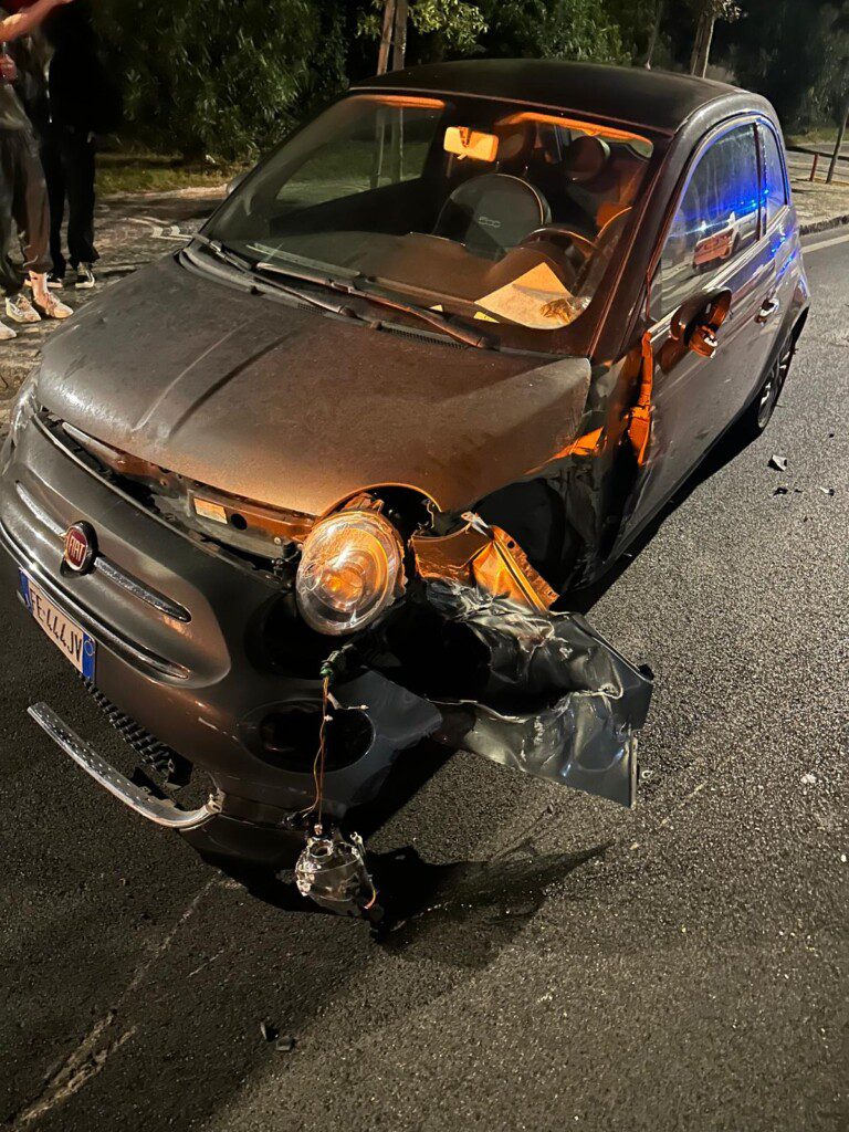 Immagine presa dal profilo facebook di Emilio Borreli, incidente San Sebastian al vesuvio
