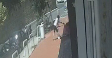 scippo rapina via jannelli video telecamere borrelli