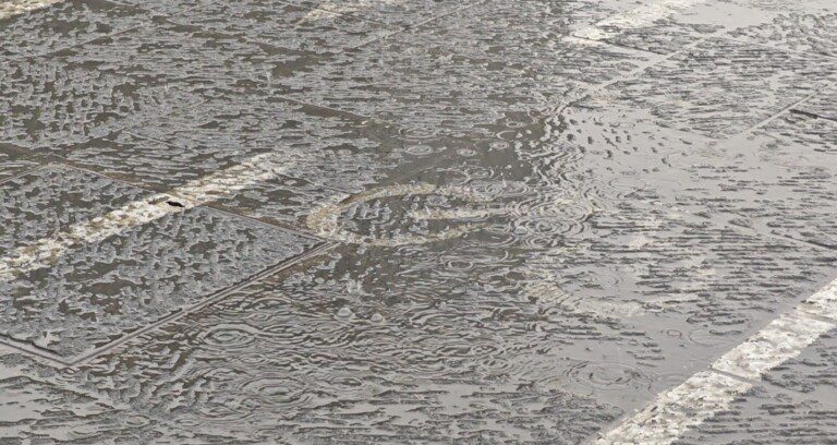 pioggia bomba d'acqua bacoli