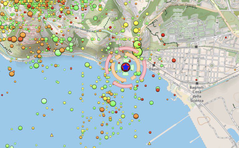 terremoto magnitudo 4 campi flegrei napoli pozzuoli