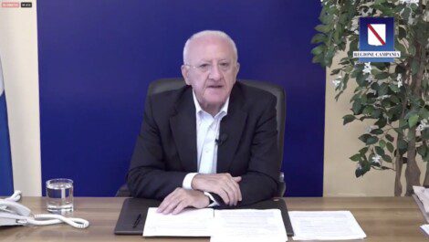 de luca diretta nuovo governatore campania lavori progetti