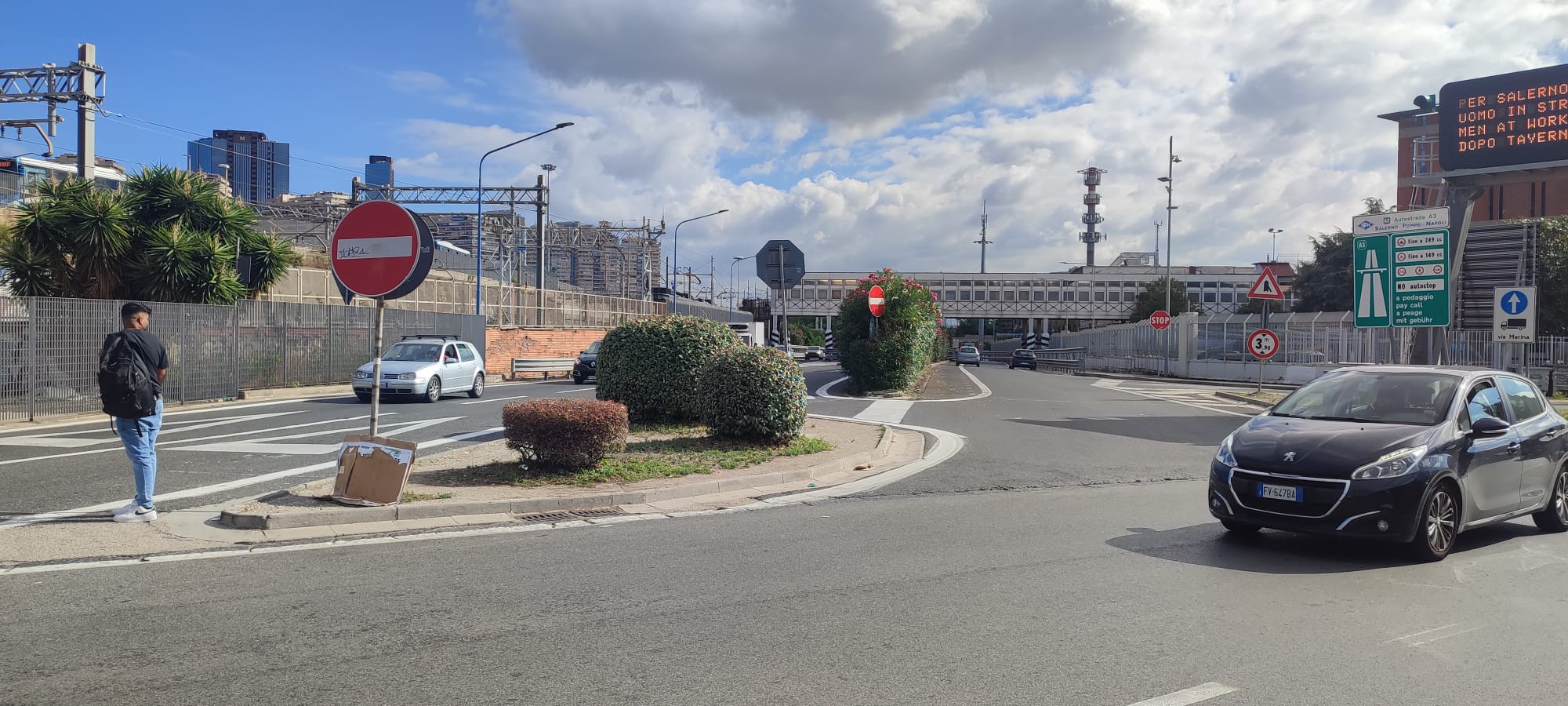 apertura svincolo autostradale via galileo ferraris