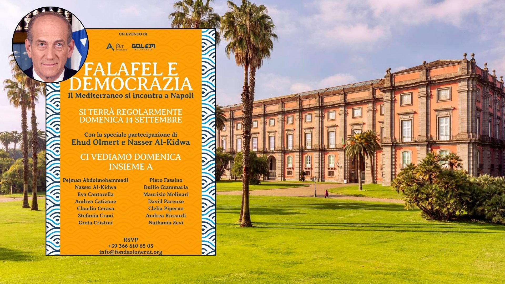 convegno ehud olmert capodimonte